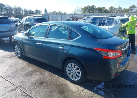 2014 Nissan Sentra S/Sv/Sr/Sl z USA, uszkodzony, nr VIN 3N1AB7AP9EY226122